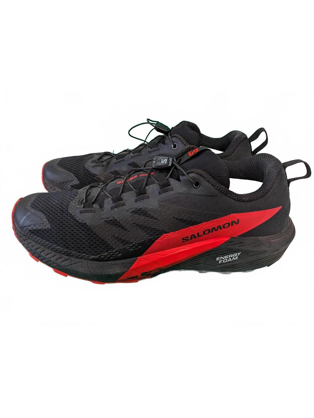 Salomon Sense Ride 5 Men Trail Running Shoes Vietnam | Energy Foam Black US 11